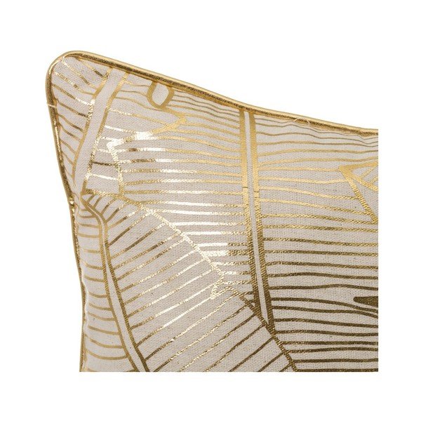 Cuscini decorativi in set da 2 45x45 cm Tropic Gold - Casa Selección-image-1
