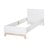 Letto bianco per bambini 90x200 cm Clara - Roba