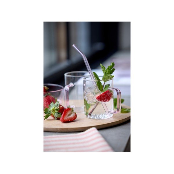 Cannucce in set in vetro con scopino per pulizia 4 pz – Lyngby Glas-image-1