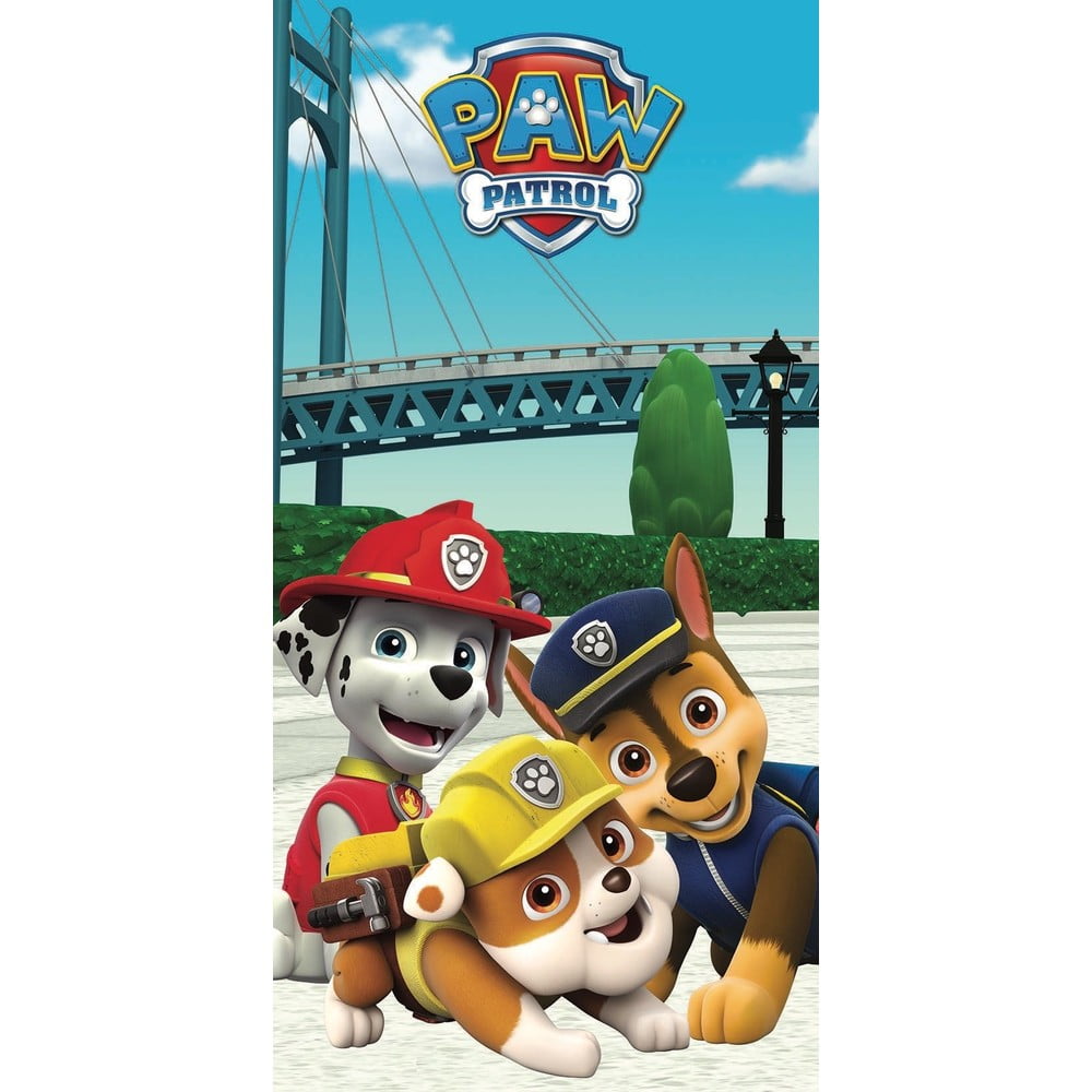 Asciugamano per bambini in cotone 70x140 cm Paw Patrol – Jerry Fabrics | Asciugamani per bambini