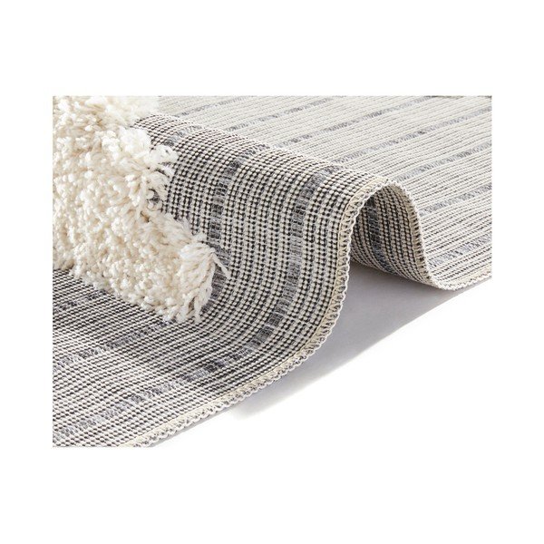 Tappeto grigio Handira Triangles, 170 x 115 cm - Mint Rugs-image-2