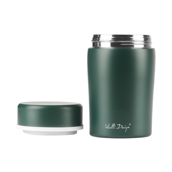 Termos da viaggio verde per il pranzo Fuori, 500 ml - Vialli Design-image-3