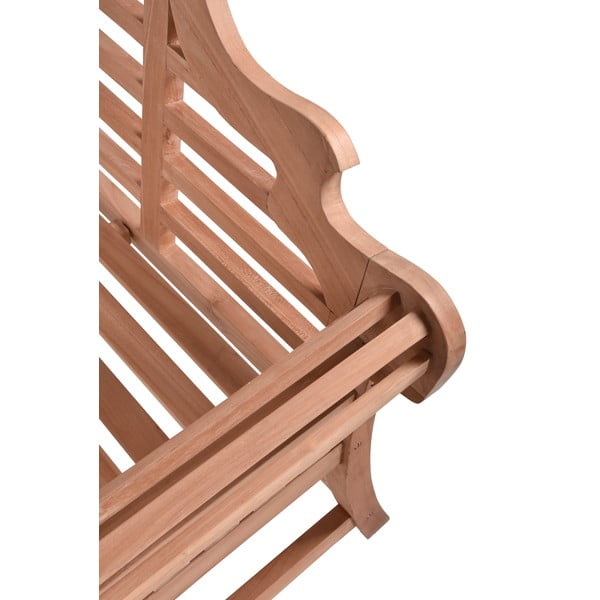 Panchina da giardino in legno di colore naturale Picadilli - Garden Pleasure-image-3