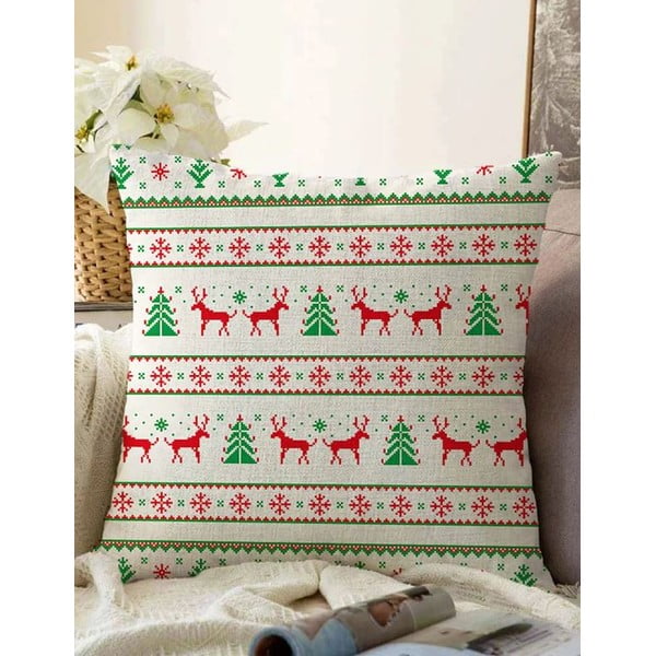 Federa decorativa a tema Natale 43x43 cm – Mila Home