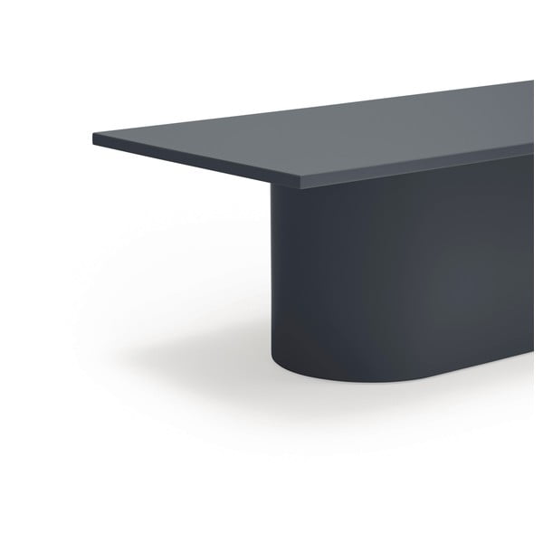 Tavolino da salotto color antracite 50x111 cm Totem – Teulat-image-3