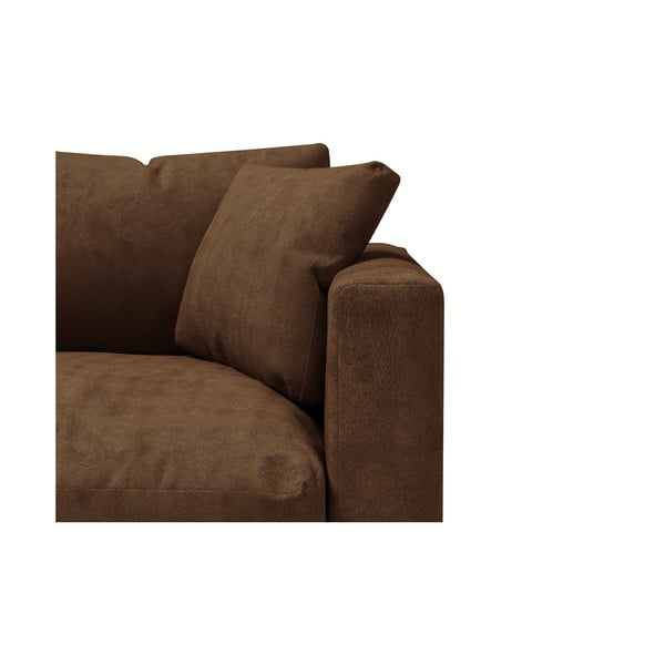 Divano marrone 220 cm Comfy - Scandic-image-3