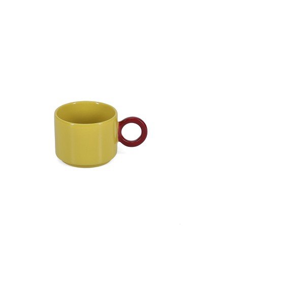 Tazza color senape in gres 280 ml Lou – ONA-image-4