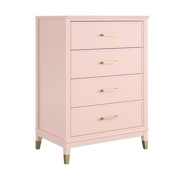 Cassettiera rosa , 75 x 106 cm Westerleigh - CosmoLiving by Cosmopolitan-image-2