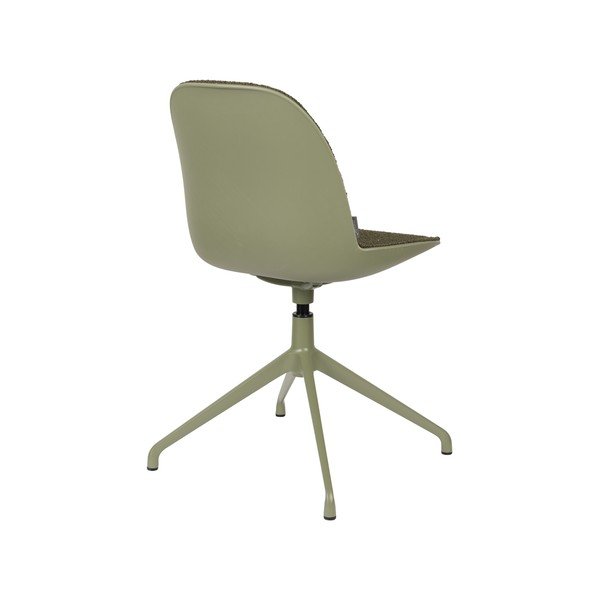 Sedia da ufficio verde in imbottito Albert Kuip – Zuiver-image-3