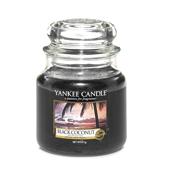 Tempo di combustione della candela profumata 65 h Black Coconut - Yankee Candle