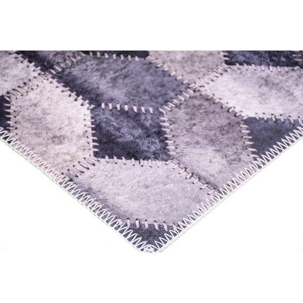 Tappeto grigio Hugo, 50 x 80 cm - Vitaus-image-2