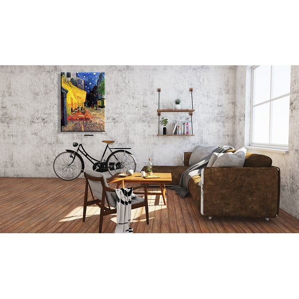 Riproduzione di Vincent van Gogh - Terrazza del caffè, 45 x 60 cm Vincent van Gogh - Cafe Terrace - Fedkolor-image-1