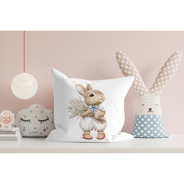 Federa con motivo pasquale 43x43 cm - Mila Home-image-2