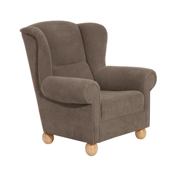 Poltrona marrone Monarch Velor - Max Winzer