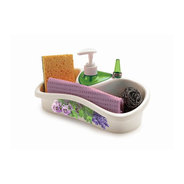 Scaffale in plastica bianca per detersivi - Snips-image-1