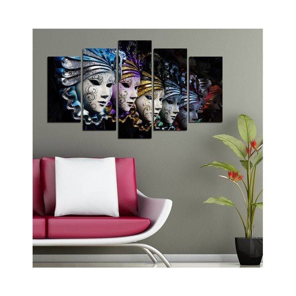 Quadro multiplo Palisea, 102 x 60 cm - Insigne-image-1