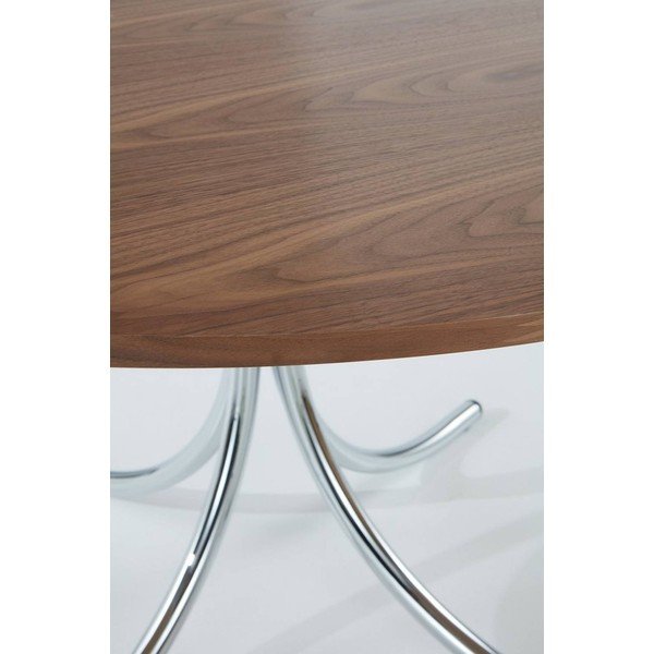 Tavolo da pranzo rotondo in metallo ø 130 cm Chipley – Jotex-image-3