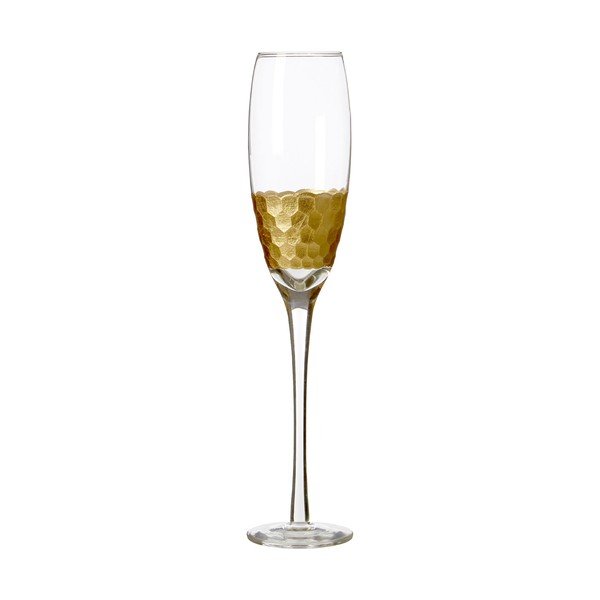Set di 4 bicchieri da champagne Deco soffiati a mano, 2,1 dl Astrid - Premier Housewares