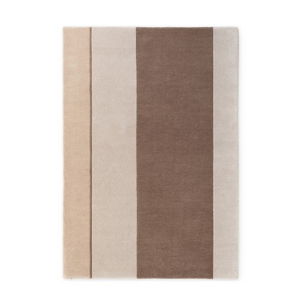 Tappeto marrone/color crema in misto lana 160x230 cm Karola – Villeroy&Boch