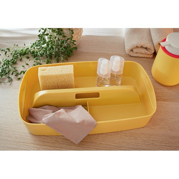 Organizzatore portatile giallo con maniglia Cosy - Leitz-image-1