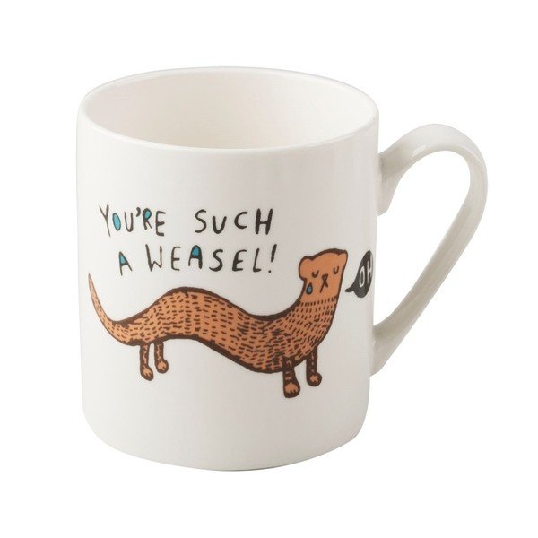 Tazza in porcellana Weasel, 300 ml - Creative Tops