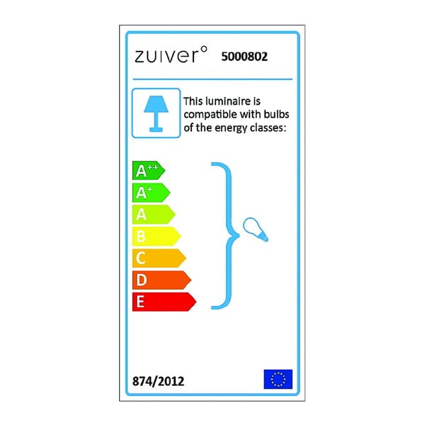Lampada da terra bianca Tripode, ø 50 cm - Zuiver-image-4
