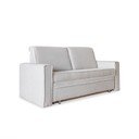 Divano letto bianco 168 cm Lucky Lucy - Miuform