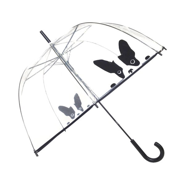 Ombrello trasparente antivento Birdcage Dog, ⌀ 84 cm - Ambiance