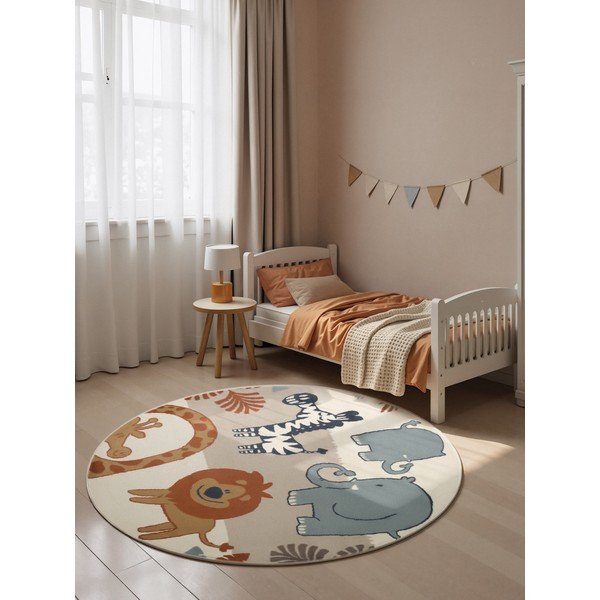 Tappeto per bambini ø160 cm Savanna – Hanse Home-image-1