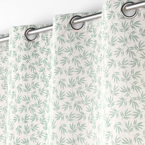 Tenda bianco-verde 140x240 cm Maddy - douceur d'intérieur-image-1