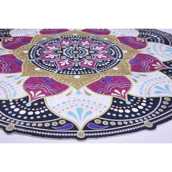 Tappeto Keluna, ⌀ 100 cm - Vitaus-image-1