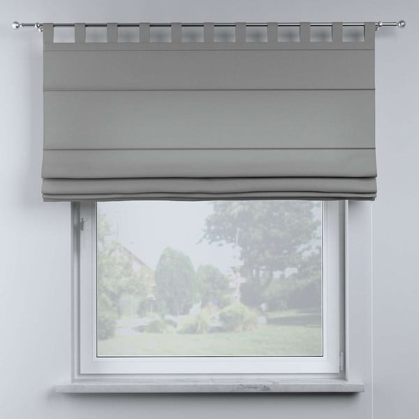 Tenda romana grigia 170x130 cm Happiness - Yellow Tipi-image-1