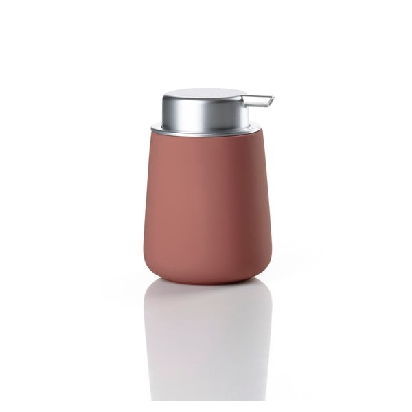 Dispenser di sapone in porcellana rosso chiaro 250 ml Nova - Zone-image-2