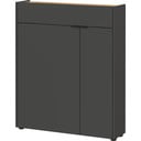 Armadietto color antracite 82x102x22 cm Ameca – Germania