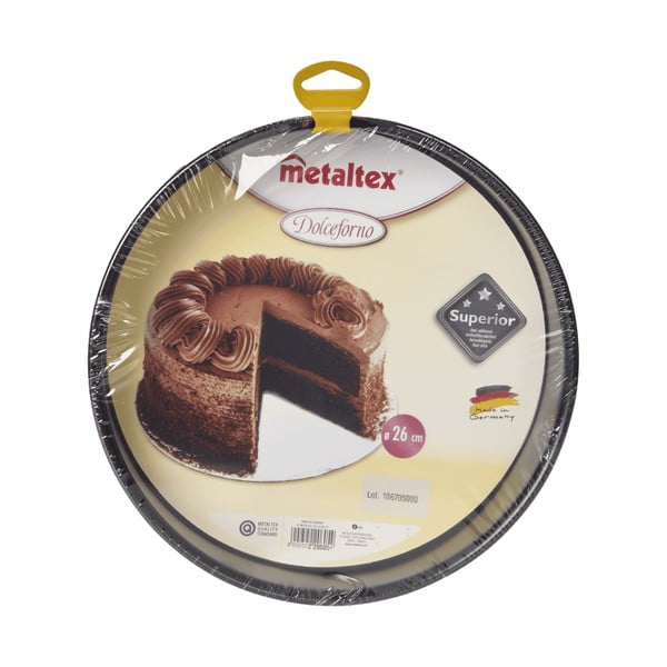 Tortiera con cerniera ø 26 cm - Metaltex Springform-image-1