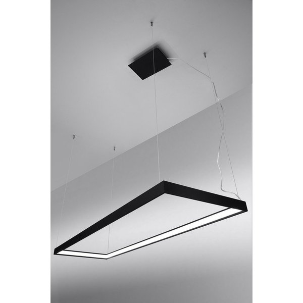 Lampadario LED nero in metallo TUULA – Thoro-image-1