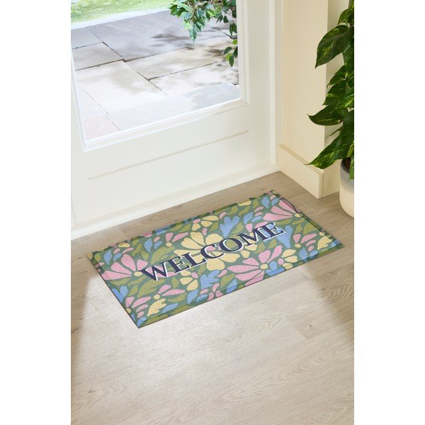 Zerbino in PVC 40x70 cm Welcome – Artsy Doormats-image-2