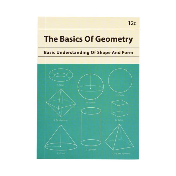 Quaderno A6 con forme geometriche, a righe , 60 pagine - Rex London