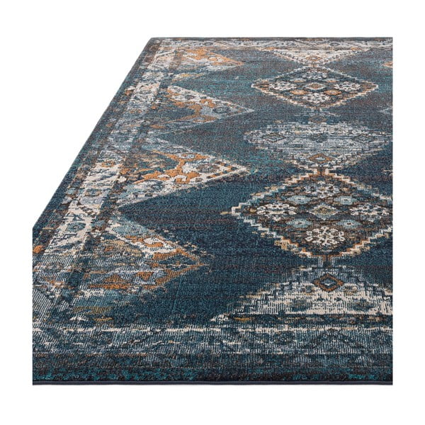 Tappeto blu 170x120 cm Zola - Asiatic Carpets-image-3