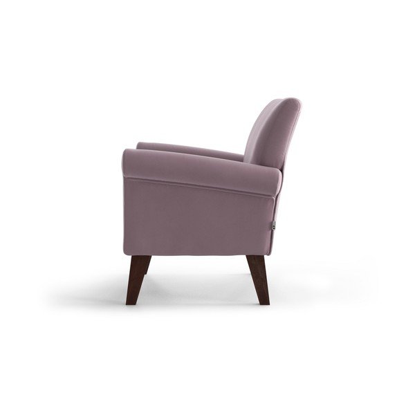 Poltrona in velluto rosa chiaro Iena - My Pop Design-image-4