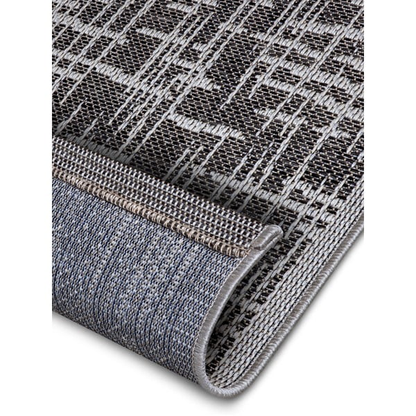 Tappeto per esterni grigio scuro 63x120 cm Clyde Telu - Hanse Home-image-3