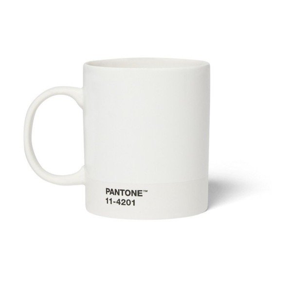 Tazza bianca in ceramica 375 ml Cloud Dancer – Pantone