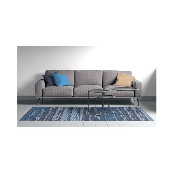 Modrý koberec Oyo home Suzzo Azul, 140 x 220 cm-image-3