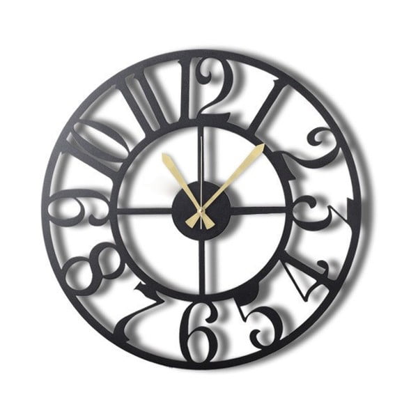 Orologio da parete in metallo The Old Times, ø 50 cm - Bystag