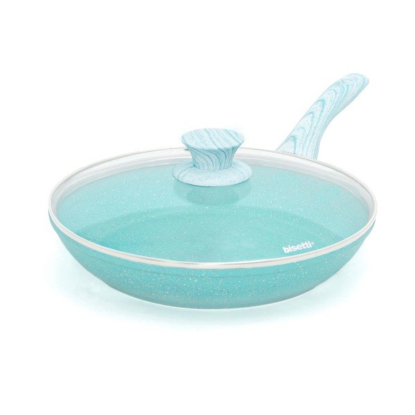 Padella blu con coperchio Padella, ø 28 cm Miss Gourmet - Bisetti