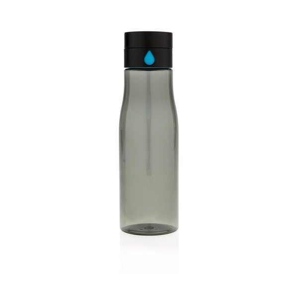 Černá cestovní láhev XD Design Aqualicious, 600 ml
