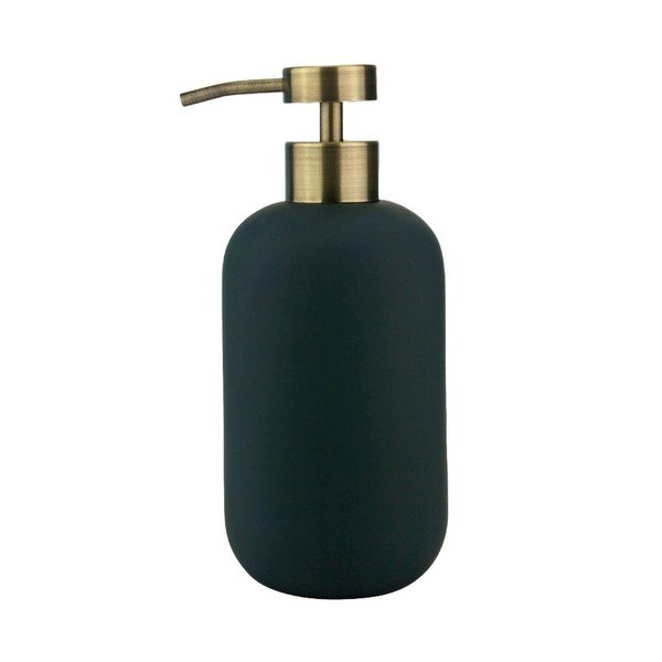 Dispenser di sapone in ceramica antracite 200 ml Lotus - Mette Ditmer Denmark