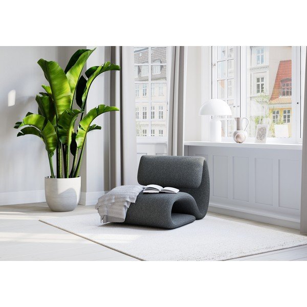 Poltrona grigio scuro Dubna - DAN-FORM Denmark-image-1