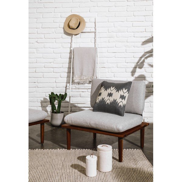 Cuscino da esterno grigio Grigio, 42 x 42 cm Miramar - Fab Hab-image-2