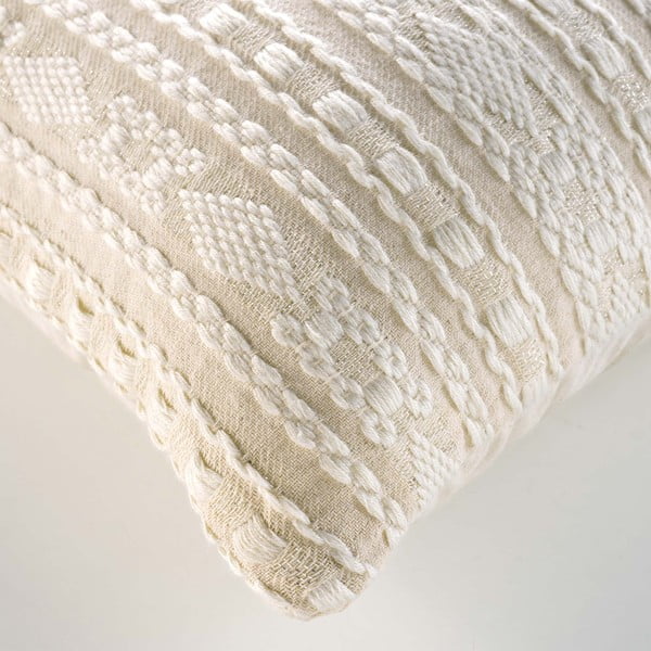 Federa decorativa in misto cotone 40x40 cm Ilies – douceur d'intérieur-image-1